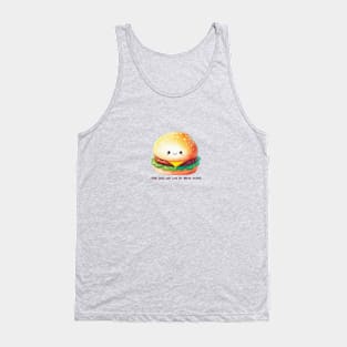 Happy Hamburger Tank Top